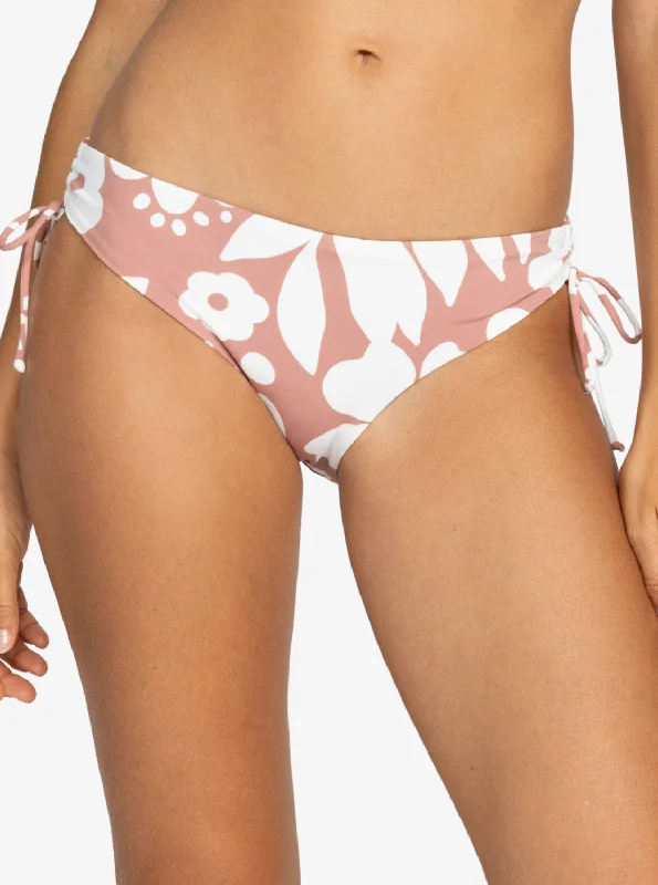 Printed Beach Classics Hipster Bikini Bottom - Ash Rose Botanical Stencil