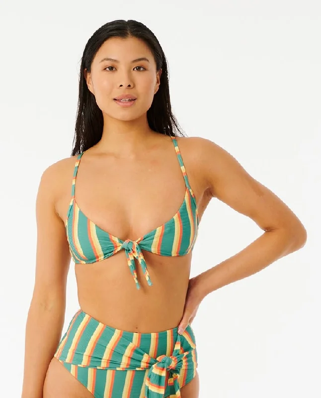 Rip Curl Brazilian Soul Bralette Top-Teal