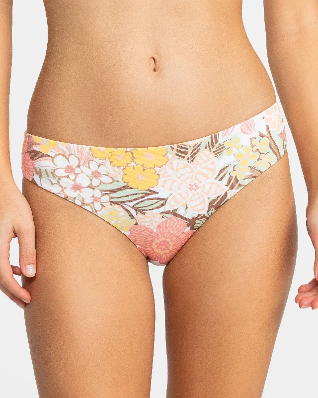 Playa Paradise Reversible Hipster Bikini Bottom - White Viva La Vida