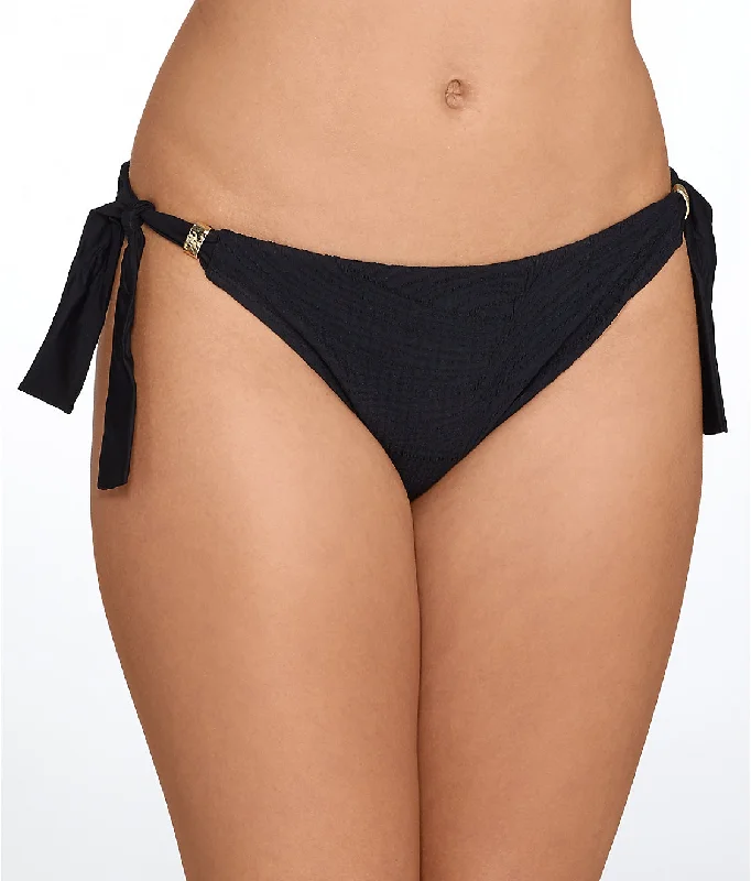 Fantasie Ottawa Black Classic Tie Side Brief Bottom