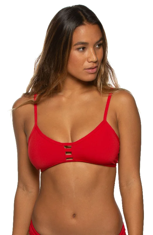 Tomcat Bikini Top - Red