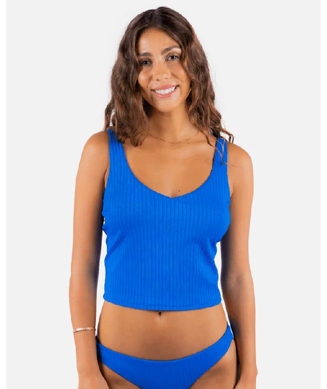 Rip Curl Premium Surf Tankini Top-Blue