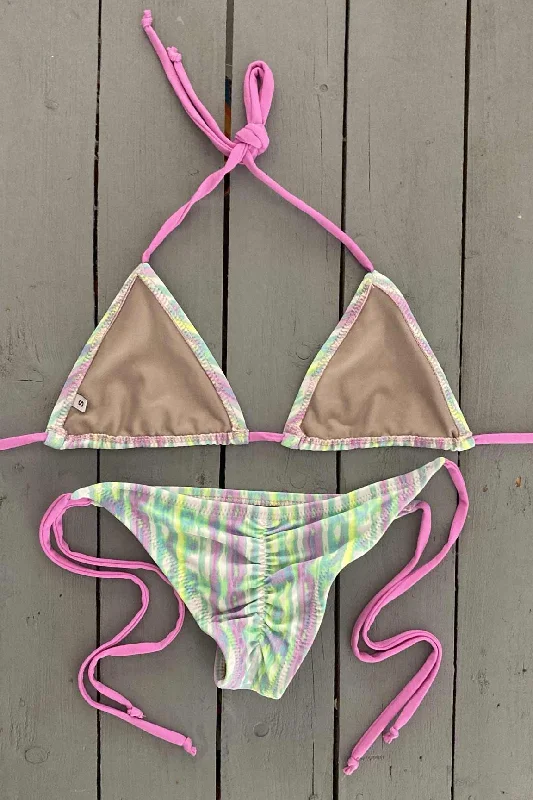 Spaghetti Bikini Bottom with Scrunch