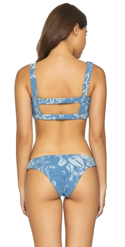 PilyQ Bloom Basic Teeny Coverage Bikini Bottom