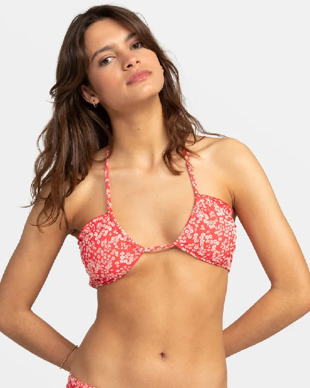 Roxy Margarita Bandeau Top-Hibiscus Margarita