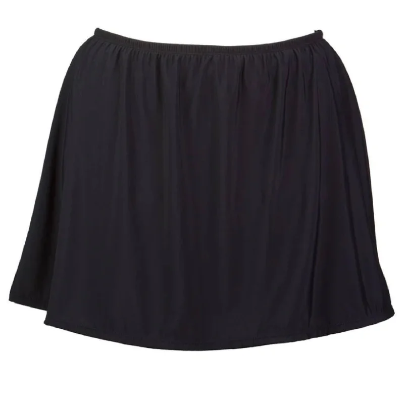 Plus Size Swim Skirt with Built-in Brief - Available in  5 COLORS