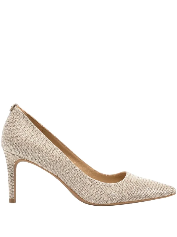 Alina Flex Pumps Sandal In Pale Gold