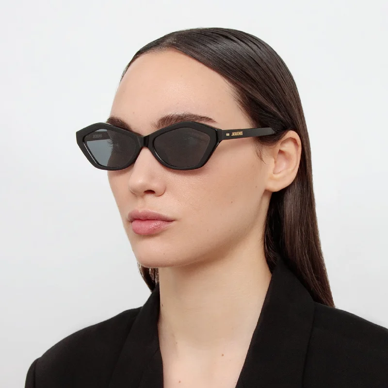 Bambino Angular Sunglasses in Black