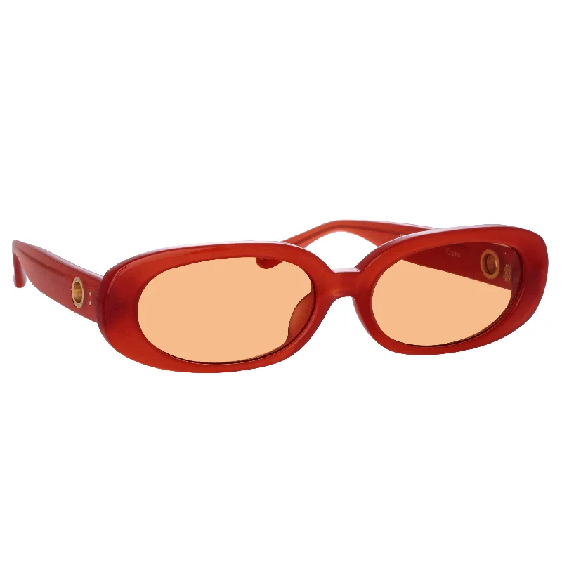 Cara Sunglasses in Terracotta