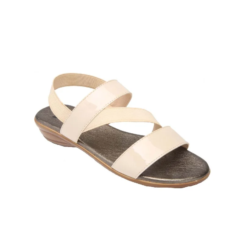 Bellini Chance Women Sandals In Bone Patent