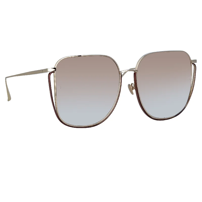 Camry Sunglasses in Light Gold