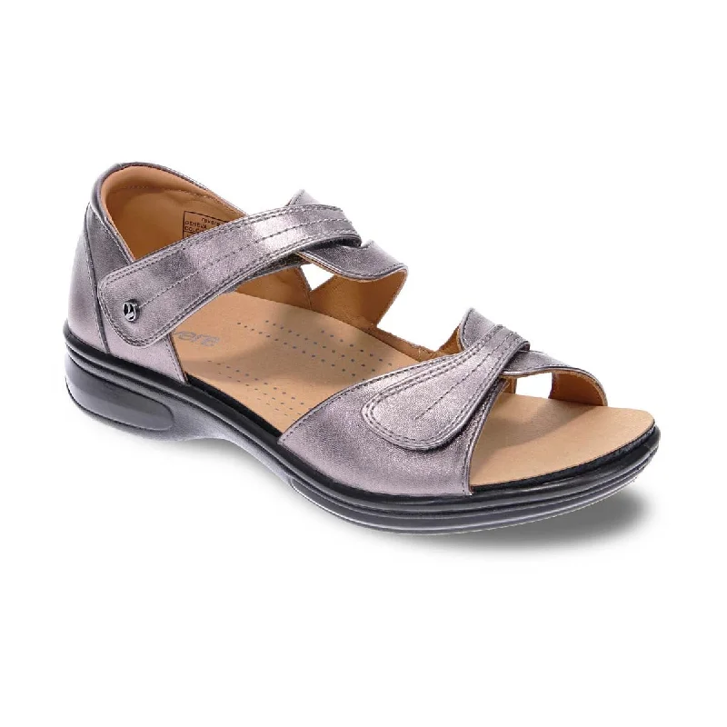 Revere Geneva Women Sandals In Gunmetal