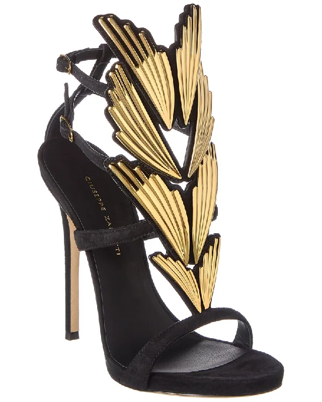 Giuseppe Zanotti Alien 115 Suede Sandal