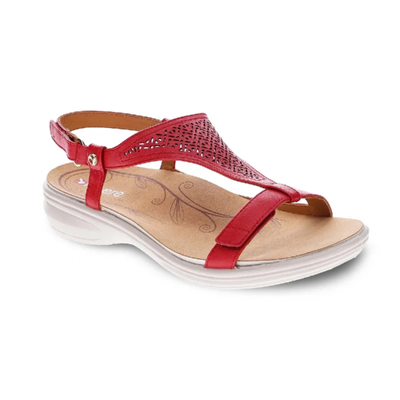 Revere Santa Fe Women Sandals In Summer Red