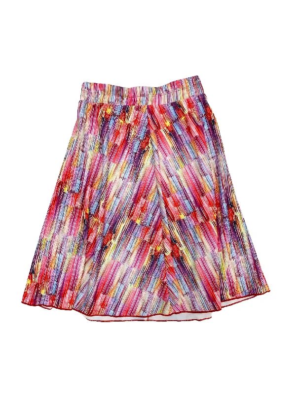 Teen Brush Stroke Flairy Swim Skirt