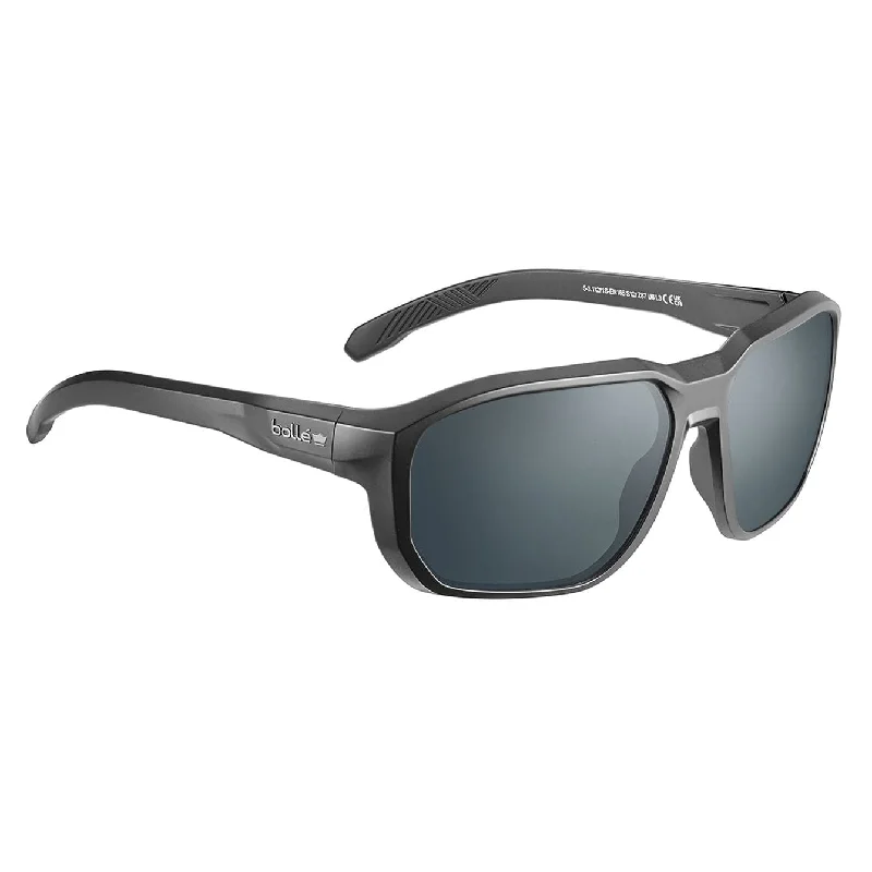 Bolle Knox Safety Glasses Black with Smoke Lenses