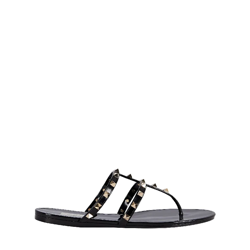 Valentino Garavani Rockstud Thong Sandals