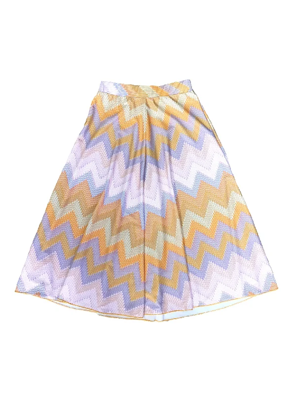 Teen Sunset Circle Midi Swim Skirt