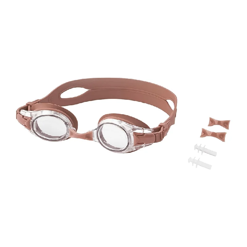 Anti UV + Fog Swim Goggles - Heather Rose