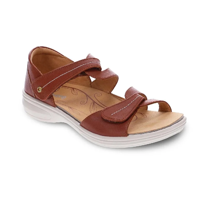 Revere Geneva Women Sandals In Cognac