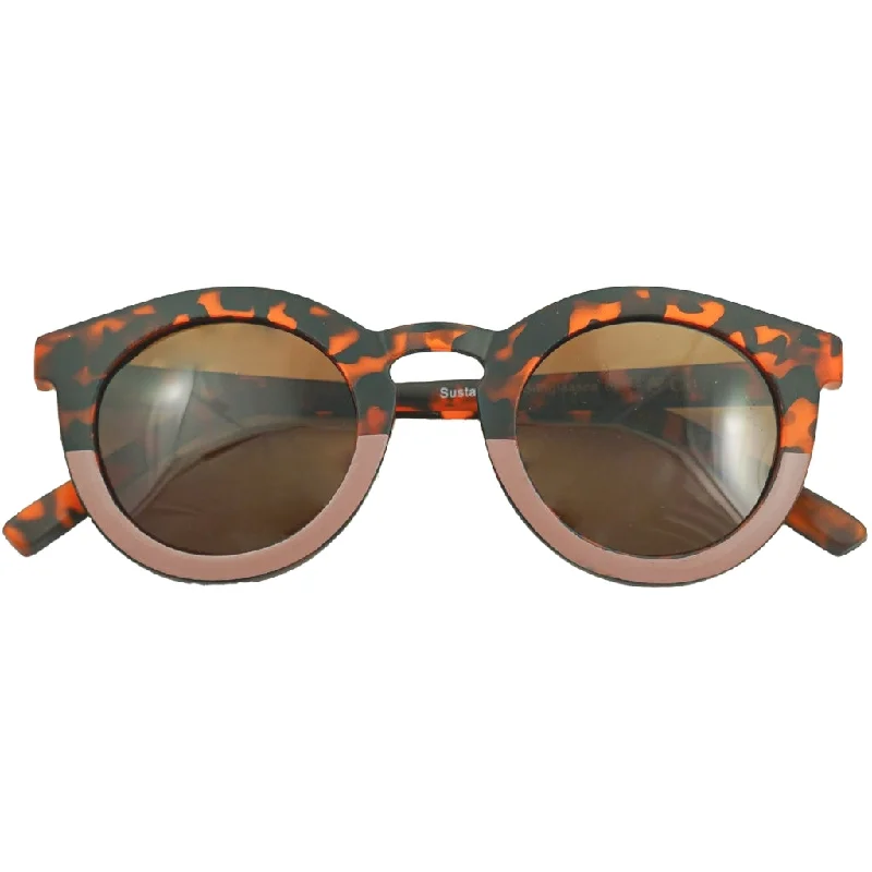 CLASSIC: RECYCLED PLASTIC & POLARIZED SUNGLASSES |TORTOISE + BURLWOOD | GCO2009 | GCO2010