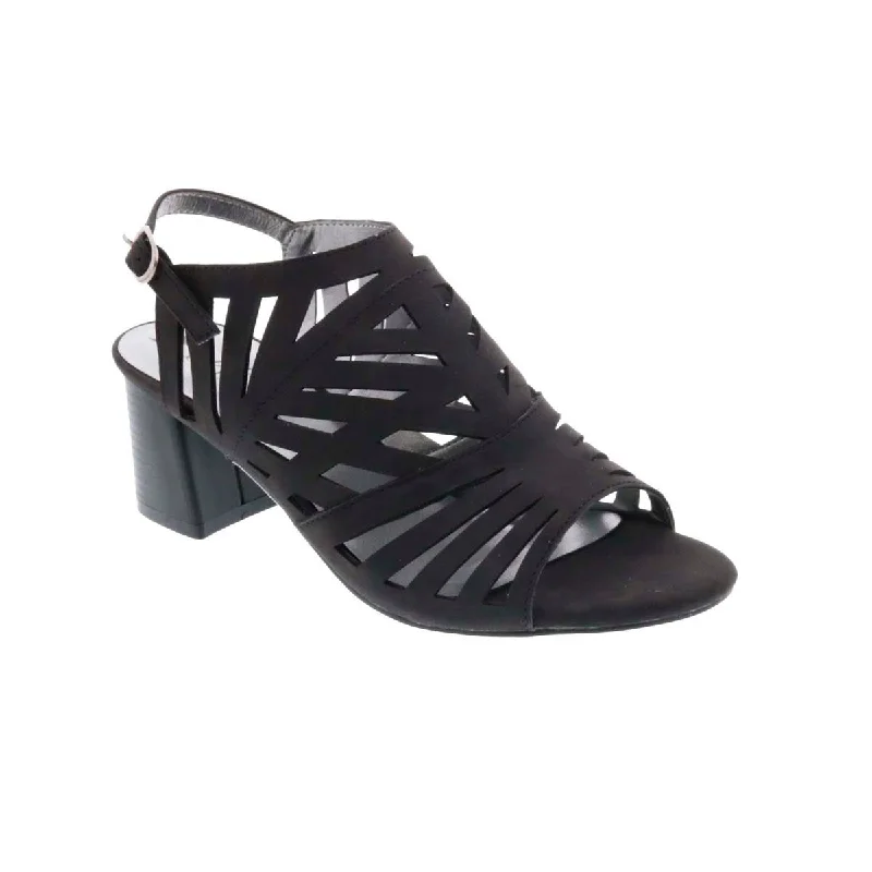 Bellini Shadow Women Slingback Sandals In Black Buck