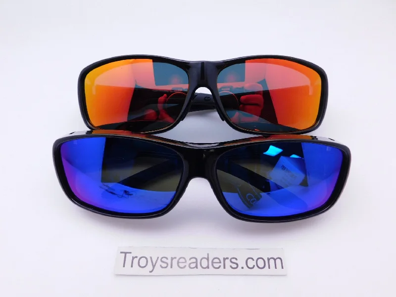 Polarized Mirrored Fit Overs in Two Colors