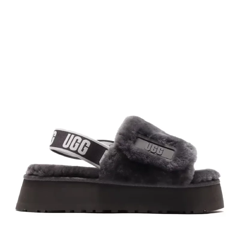 UGG Disco Slide Dark Grey  1112258-W-DGRY Women's