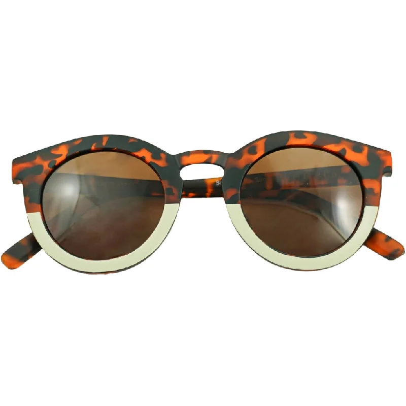 CLASSIC: RECYCLED PLASTIC & POLARIZED SUNGLASSES | TORTOISE + BUFF | GCO2009 | GCO2010