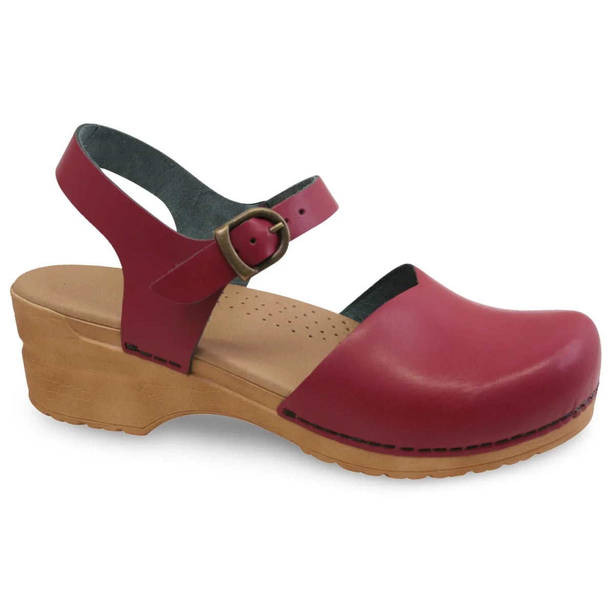 Sanita Sansi Women Sandal In Raspberry