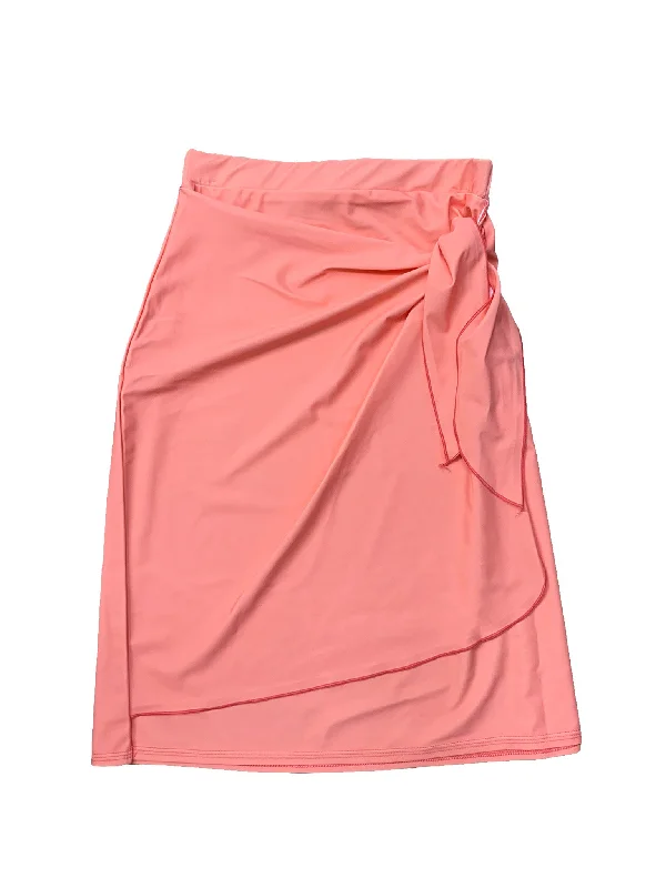 Ladies Coral Wrap Swim Skirt