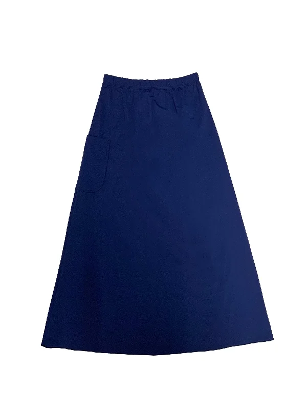 Teen Navy Pocket Swim Skirt