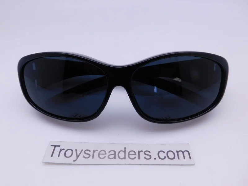 Small Polarized Fit-Overs in Black with Smoke Lens