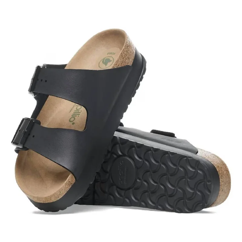 Women's Arizona Flex Platform Birko-Flor Medium/narrow In Black