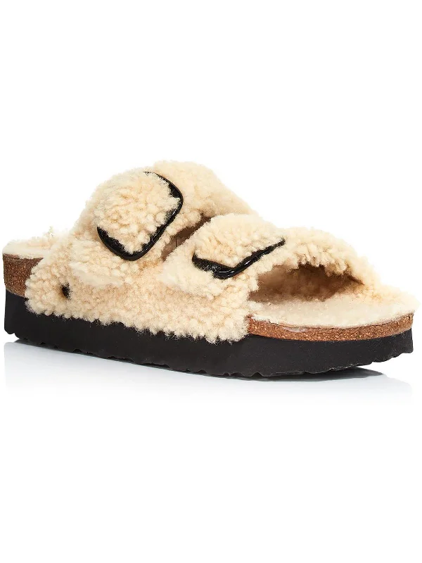 Arizona Big Buckle Pap Womens Slide Sandals