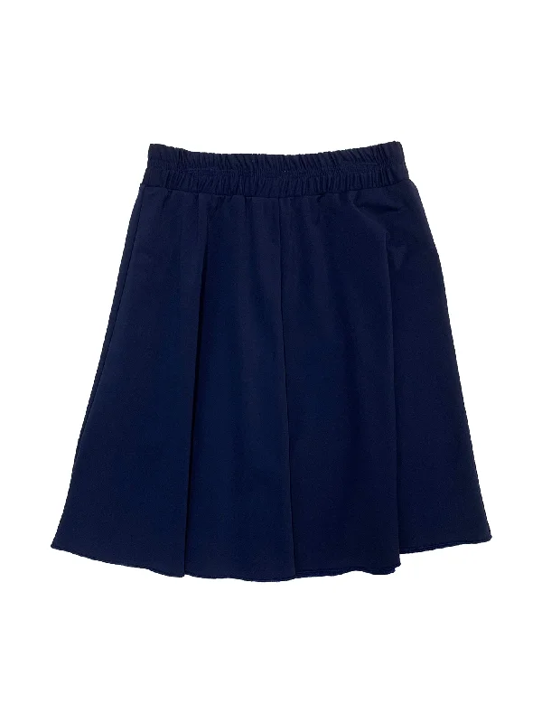 Kids Navy Flairy Swim Skirt