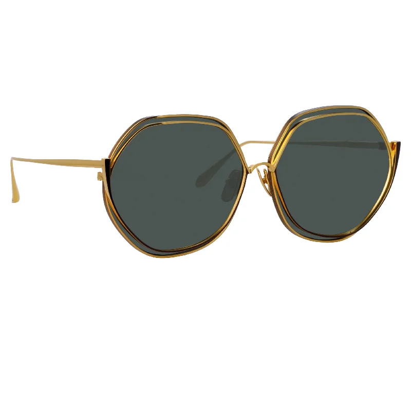 Aspen Sunglasses in Yellow Gold