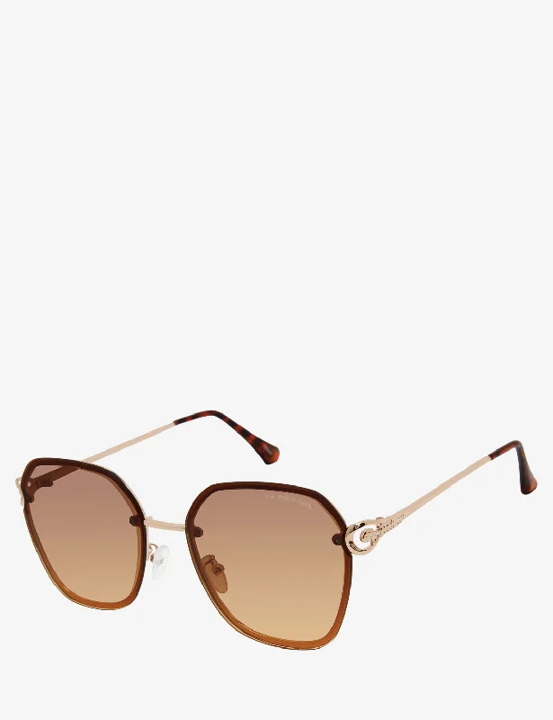 LADIES OVERSIZED RETRO SUNGLASSES