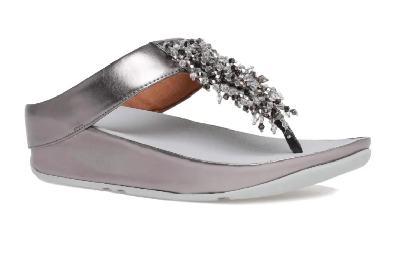 Women's Rumba Sandal In Silver