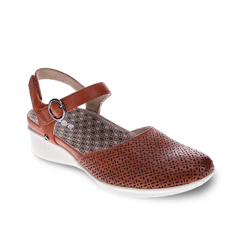 Revere Calabria Women Sandals In Cognac