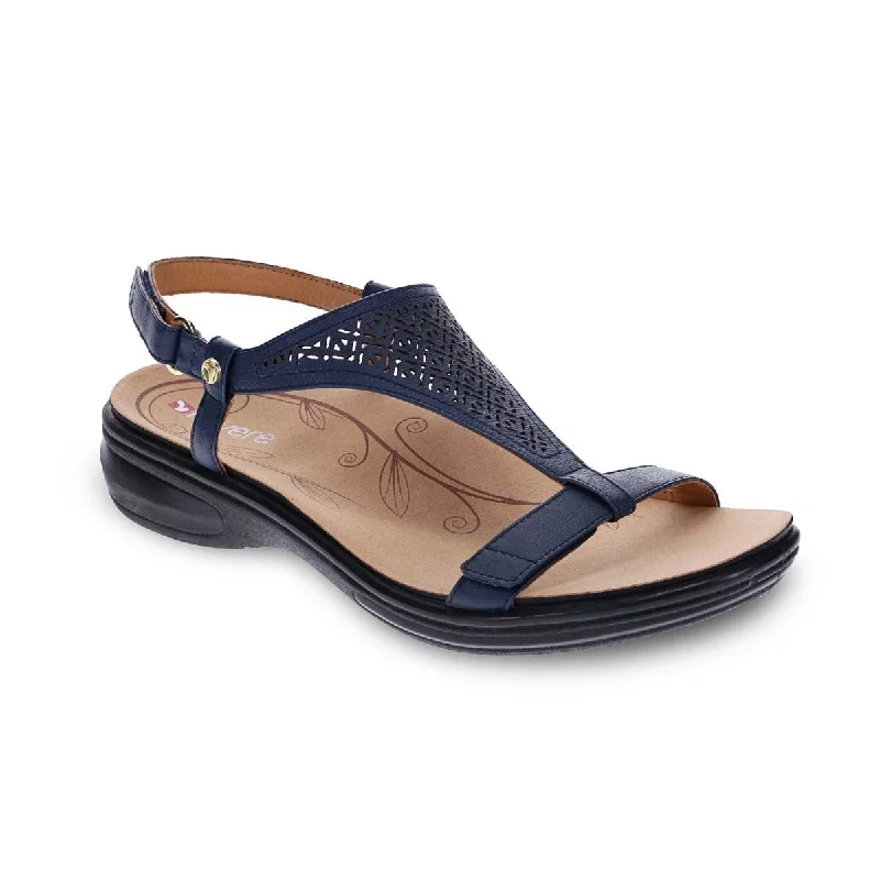 Revere Santa Fe Women Sandals In Blue French