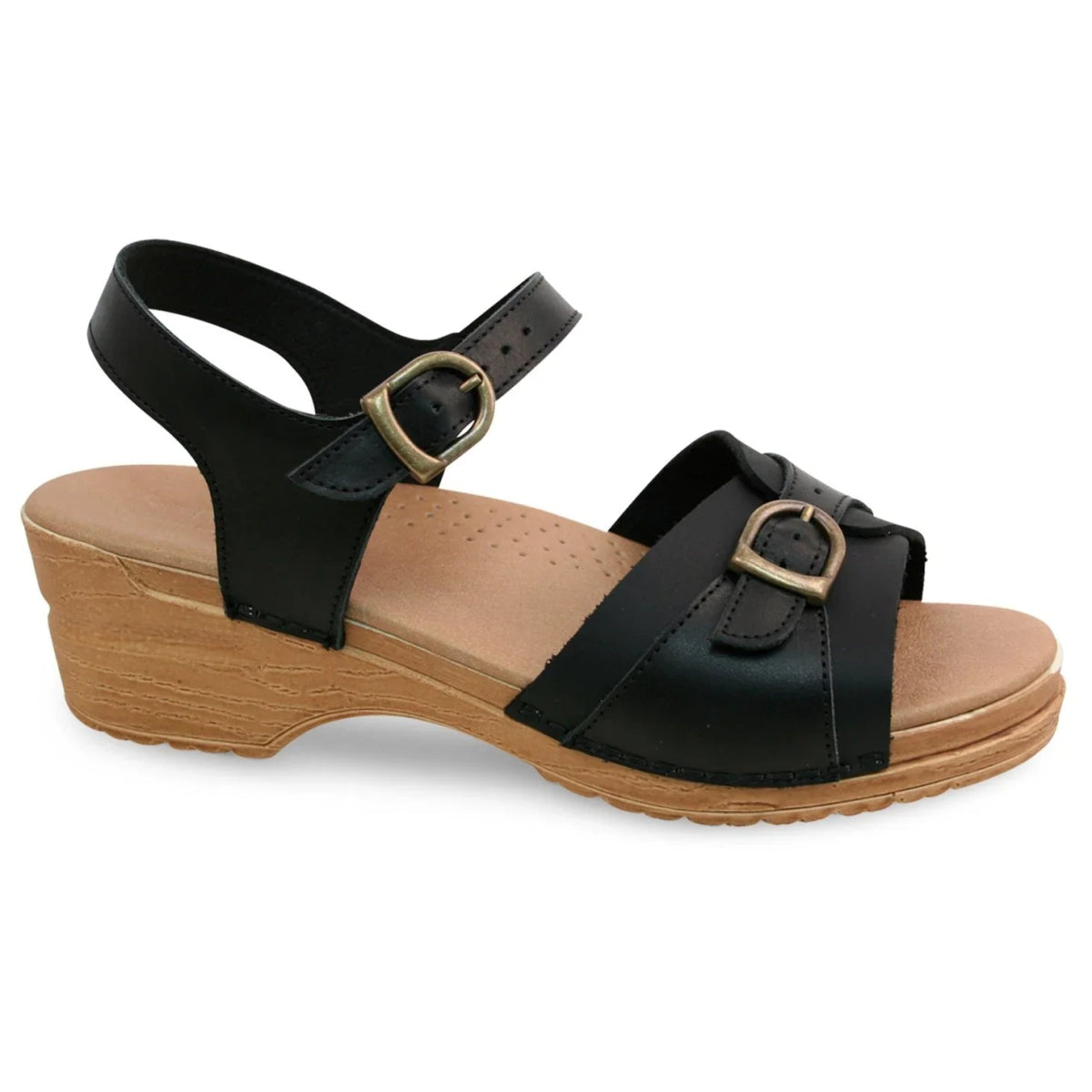 Sanita Sorrento Women Ankle Straps Sandal In Black