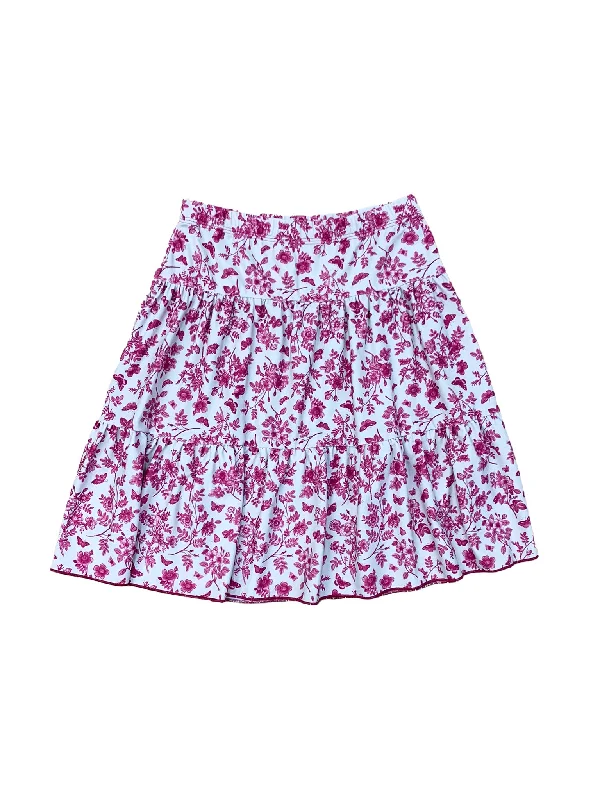 Kids Toile Swim Skirt