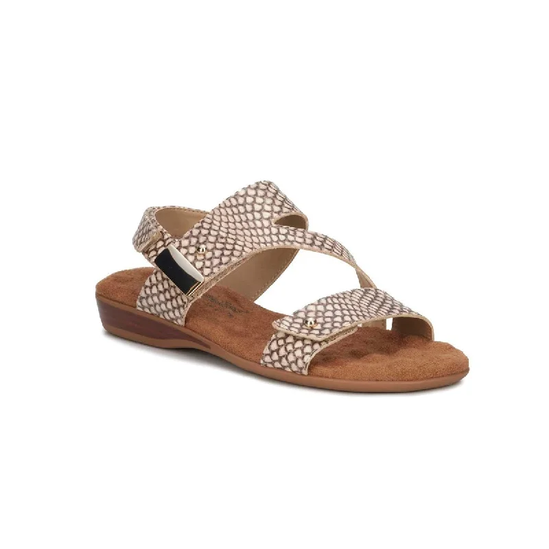 Walking Cradles Chloe Women Sandal In Roccia Snake Print Leather