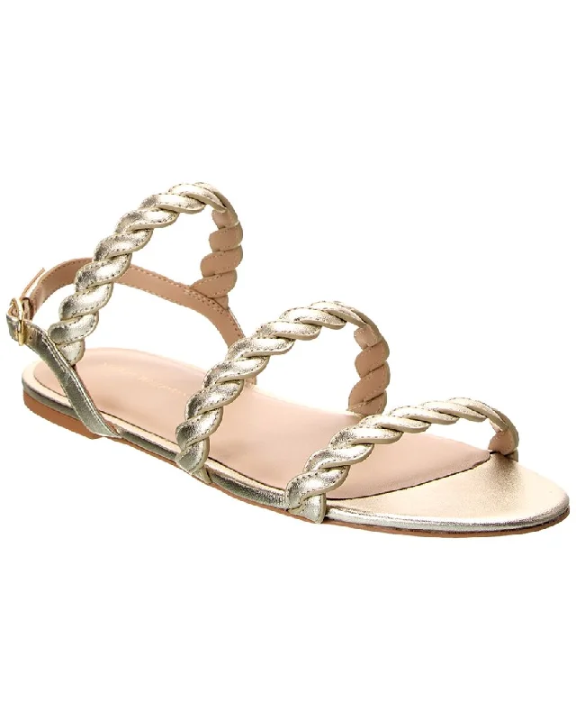 Stuart Weitzman Twistie Leather Sandal