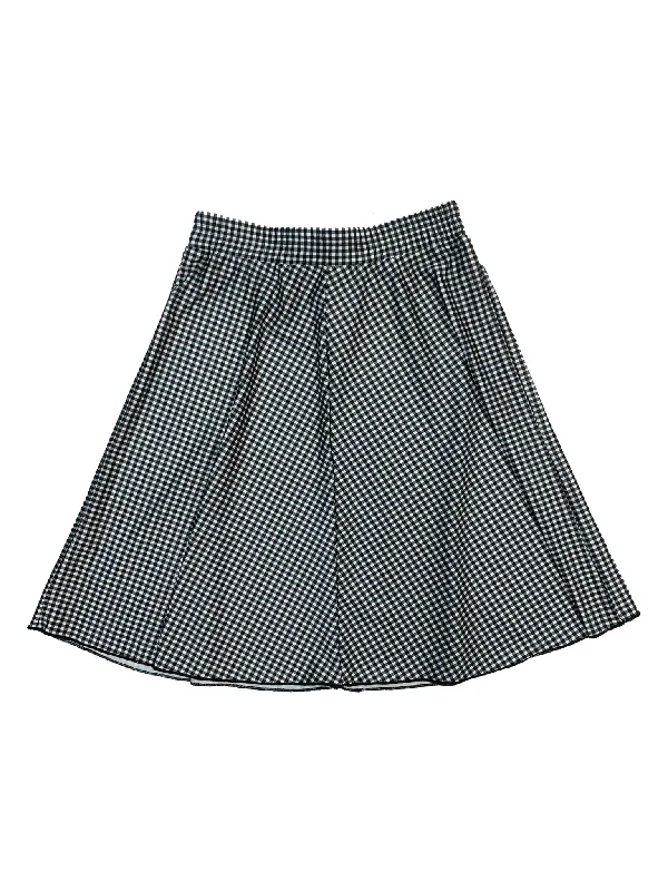 Ladies Gingham Flairy Swim Skirt