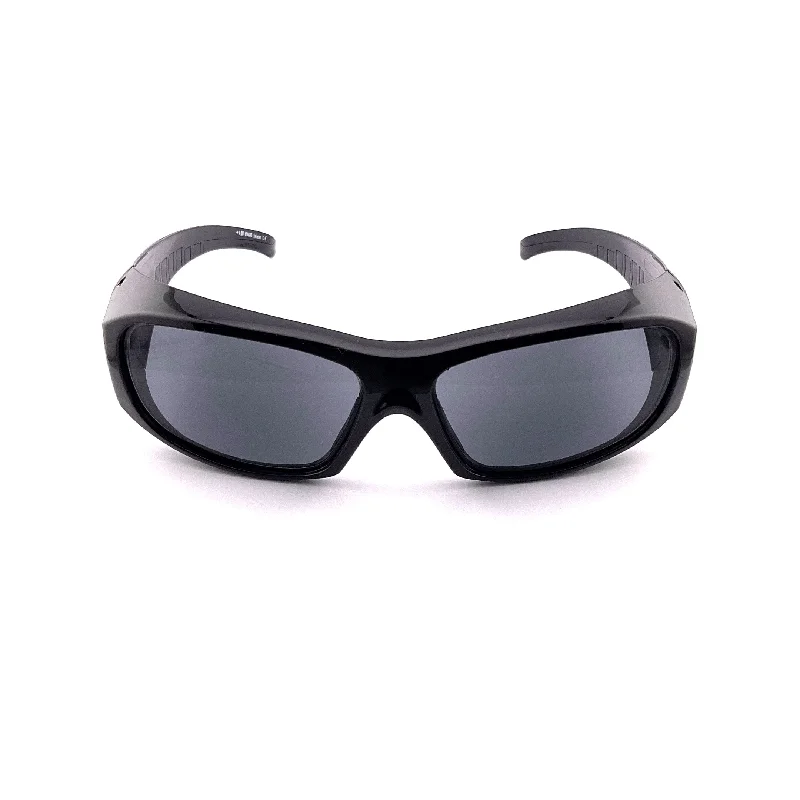 Ace Ansi Z.87 Rated Fully Magnified Sunglass Reader Smoke Lenses