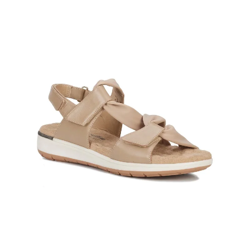 Walking Cradles Wc Skylar Ii Women Straps Sandal In Lt Taupe Antando Leather/stretch