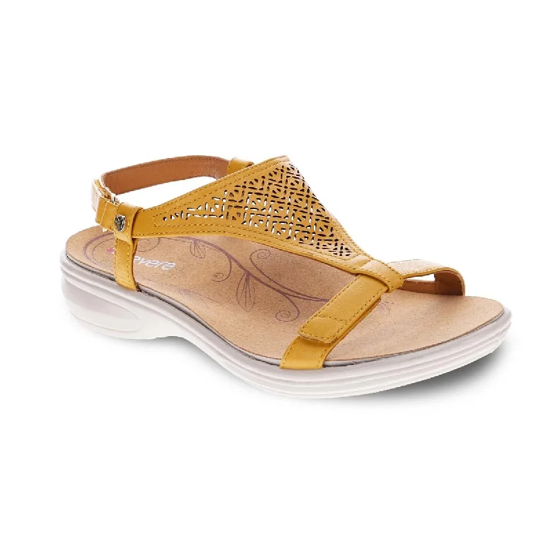 Revere Santa Fe Women Sandals In Mustard