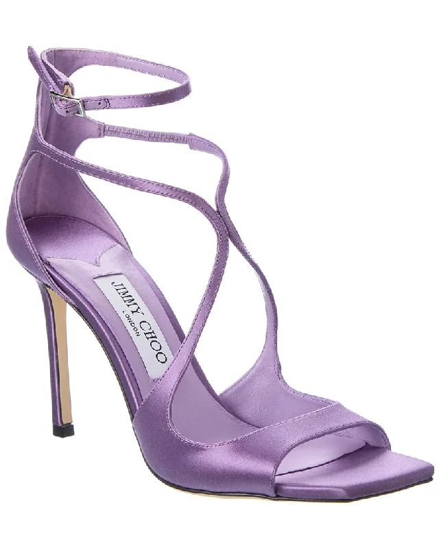 Jimmy Choo Azia 95 Satin Sandal